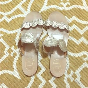 8.5 platinum jack rogers